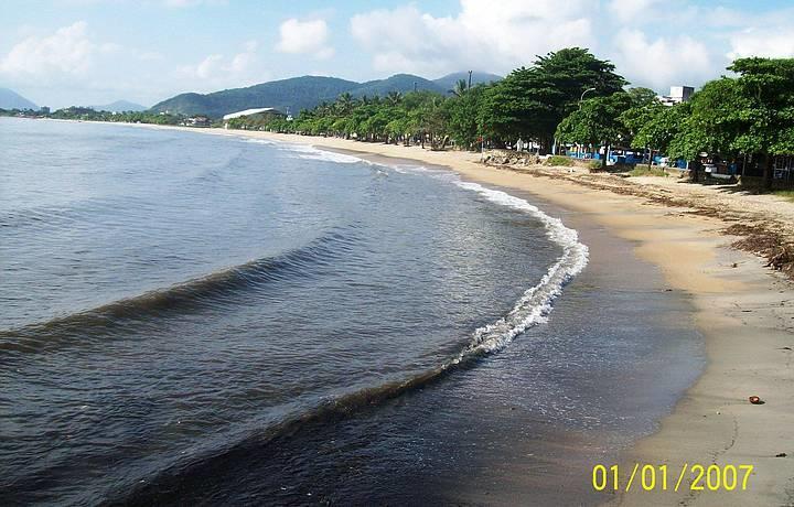 Aptos Familia Com Ar Condicionado Ubatuba Praia Pereque Acu Ngoại thất bức ảnh